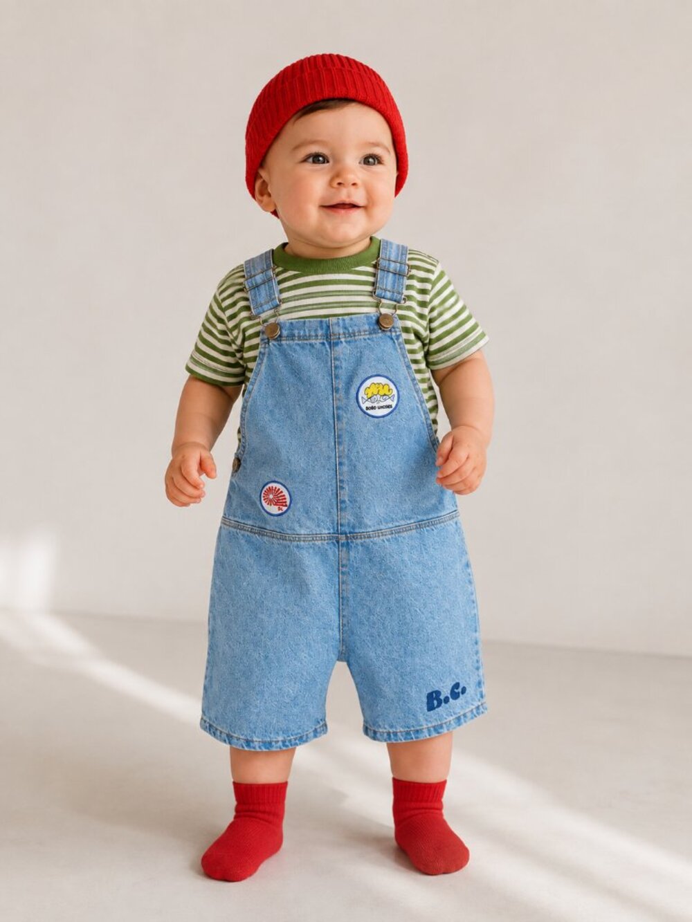 Bobo Choses x Smallable Exclusive - Denim Dungarees